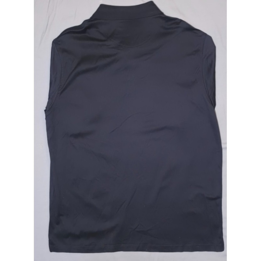 Tricots St Raphael Cotton Navy Blue Polo Short Sleeve Shirt XL NWT - Picture 4 of 6